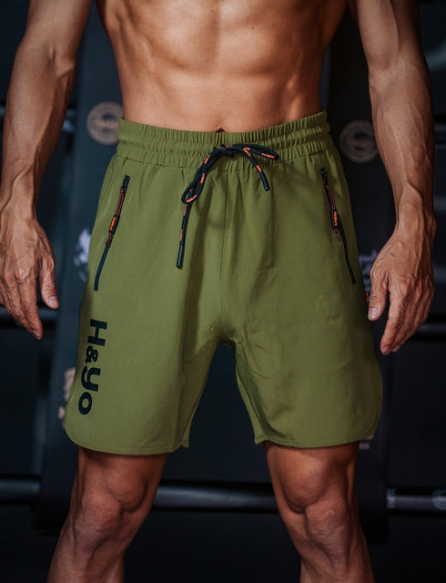 【万能ストレッチ素材】あらゆる動きに対応する ランニング ハーフパンツ