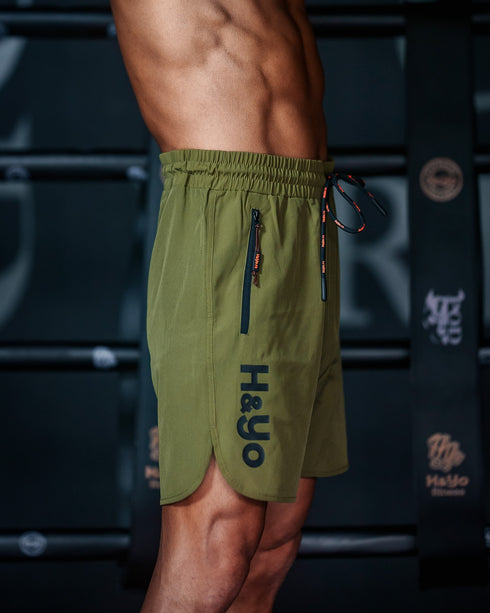 【万能ストレッチ素材】あらゆる動きに対応する ランニング ハーフパンツ