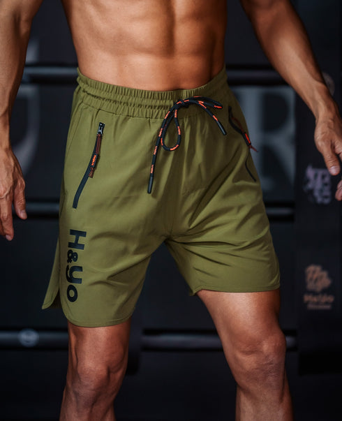 【万能ストレッチ素材】あらゆる動きに対応する ランニング ハーフパンツ