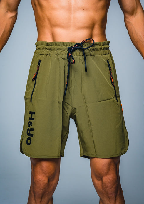 【万能ストレッチ素材】あらゆる動きに対応する ランニング ハーフパンツ