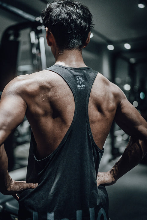 【着心地サラサラ】背中を魅せろ! トレーニング タンクトップ Yバックモデル