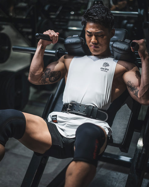 【初心者にも嬉しい肉厚クッション】強伸縮 ニースリーブ(膝サポーター)Knee Sleeves