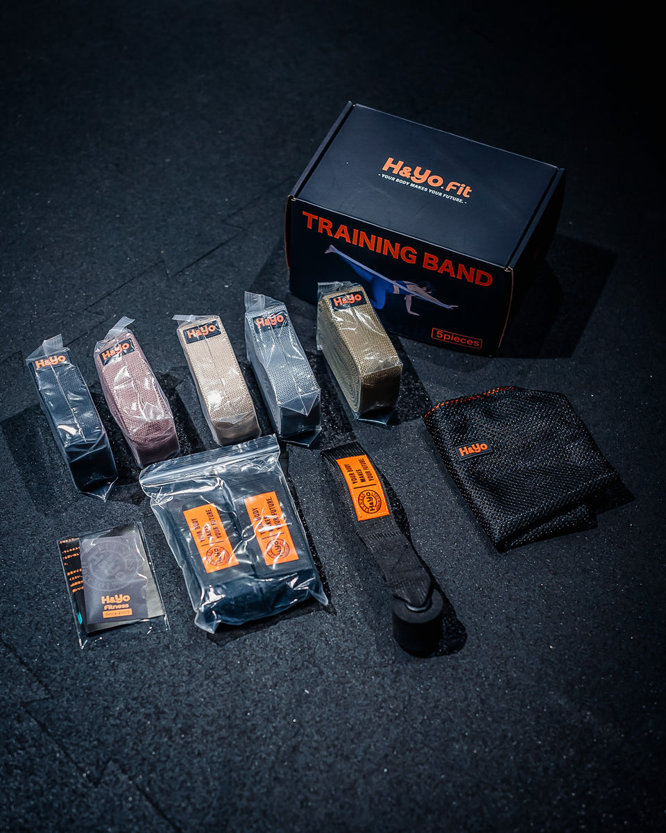 hbi トレーニングバンドセット トレーニングバンド 5SET｜公式通販 H&Yo Fitness