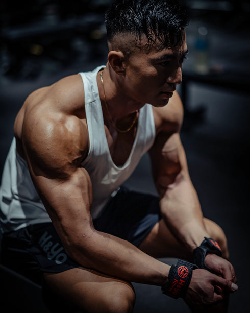 【着心地サラサラ】背中を魅せろ! トレーニング タンクトップ Yバックモデル