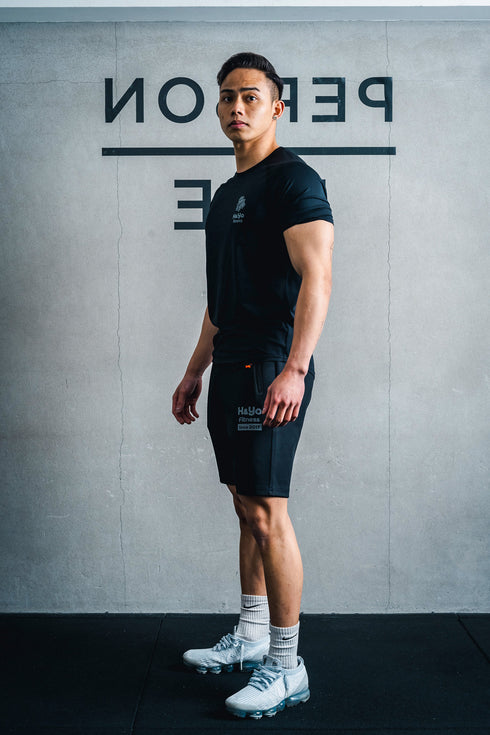 【速乾&ストレッチ】トレーニングTシャツ サウナスーツのインナーにも