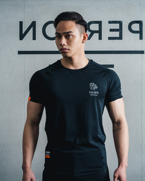 【速乾&ストレッチ】トレーニングTシャツ サウナスーツのインナーにも