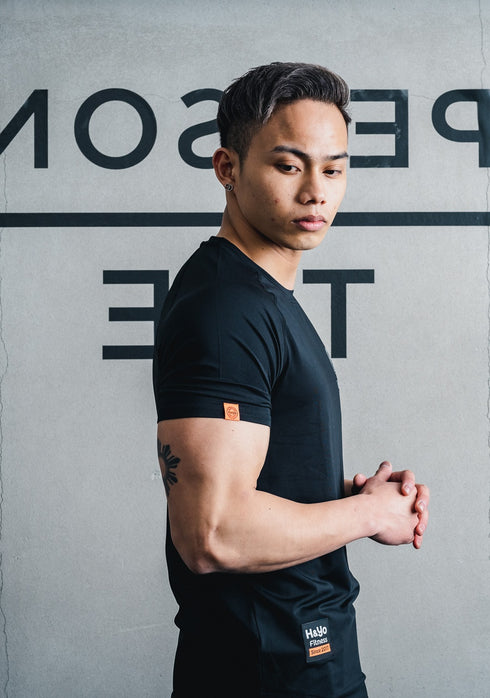 【速乾&ストレッチ】トレーニングTシャツ サウナスーツのインナーにも