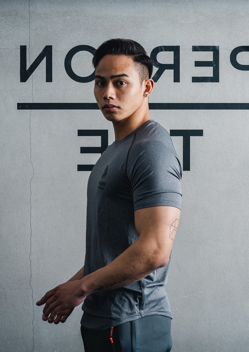 【速乾&ストレッチ】トレーニングTシャツ サウナスーツのインナーにも