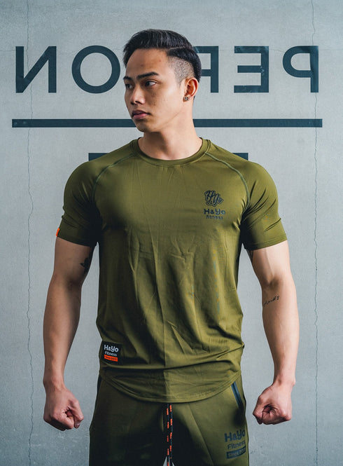 【速乾&ストレッチ】トレーニングTシャツ サウナスーツのインナーにも