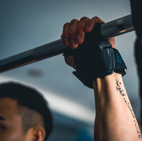 【肉厚サポート仕様】懸垂など背中トレに必須のアイテム パワーグリップ