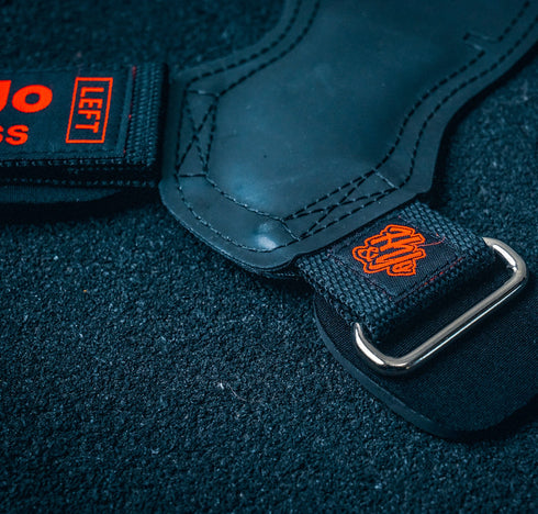 【肉厚サポート仕様】懸垂など背中トレに必須のアイテム パワーグリップ