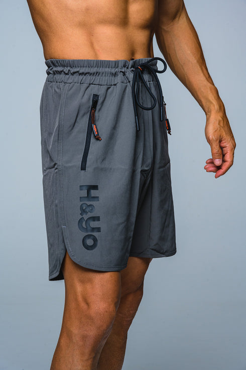 【万能ストレッチ素材】あらゆる動きに対応する ランニング ハーフパンツ