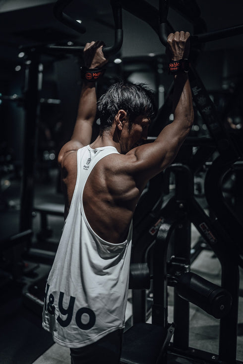 【着心地サラサラ】背中を魅せろ! トレーニング タンクトップ Yバックモデル