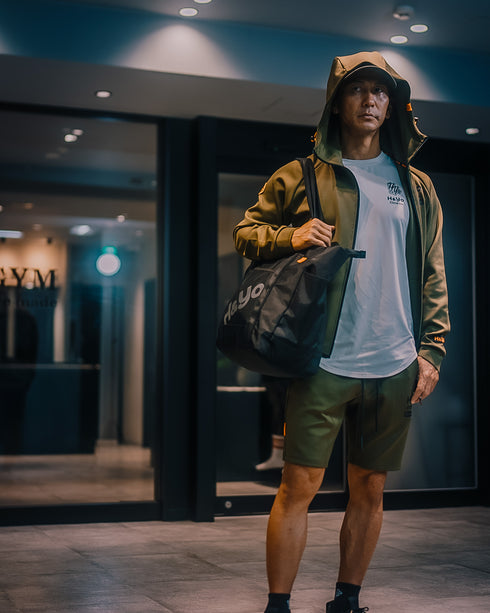 【快適伸縮素材】トレーニング フルジップパーカー アスリートモデル