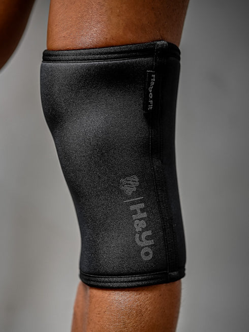 【初心者にも嬉しい肉厚クッション】強伸縮 ニースリーブ(膝サポーター)Knee Sleeves