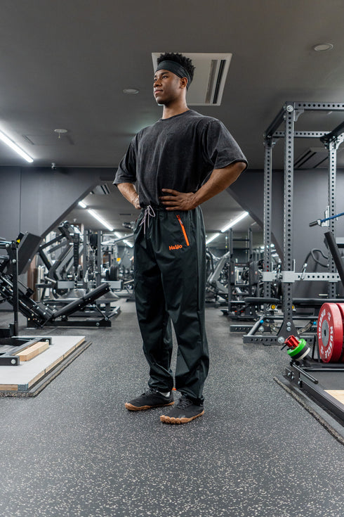 【圧倒的・発汗力】サウナスーツ 有酸素の効率UPに