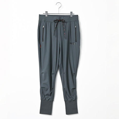 【鬼ストレッチ】 フレキシブルなハイリブジョガーパンツ