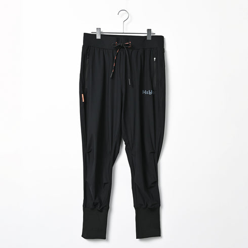 【鬼ストレッチ】 フレキシブルなハイリブジョガーパンツ