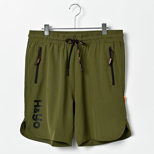 【万能ストレッチ素材】あらゆる動きに対応する ランニング ハーフパンツ