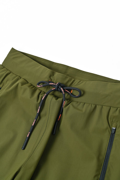 【鬼ストレッチ】 フレキシブルなハイリブジョガーパンツ