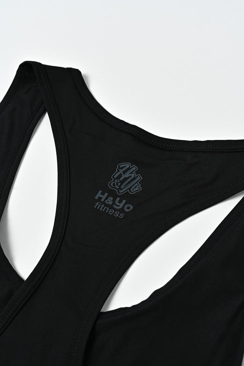 【着心地サラサラ】背中を魅せろ! トレーニング タンクトップ Yバックモデル