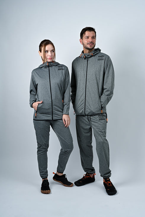 【圧倒的・発汗力】サウナスーツ 有酸素の効率UPに