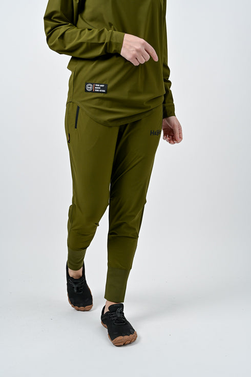 【鬼ストレッチ】 フレキシブルなハイリブジョガーパンツ