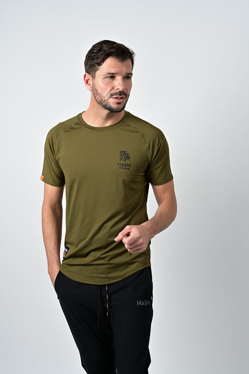 【速乾&ストレッチ】トレーニングTシャツ サウナスーツのインナーにも