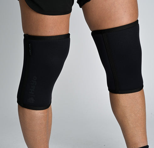 【初心者にも嬉しい肉厚クッション】強伸縮 ニースリーブ(膝サポーター)Knee Sleeves
