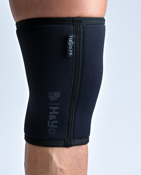 【初心者にも嬉しい肉厚クッション】強伸縮 ニースリーブ(膝サポーター)Knee Sleeves