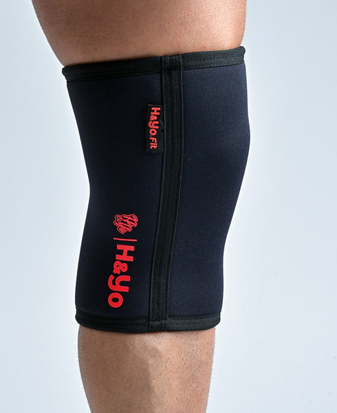 【初心者にも嬉しい肉厚クッション】強伸縮 ニースリーブ(膝サポーター)Knee Sleeves