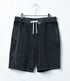トレーニングショートパンツ 【ストーンウォッシュカラー】デニム風ストレッチ生地
