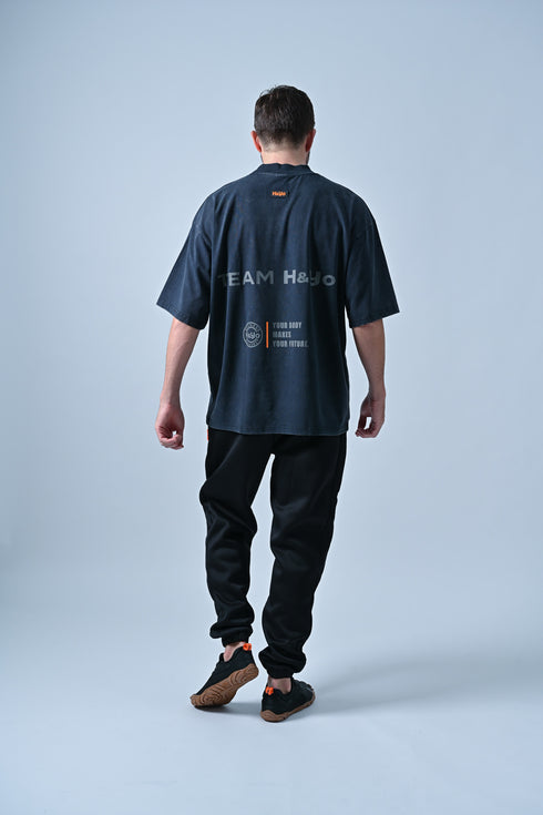 オーバーサイズTシャツ 【TEAM H&Yo バックプリント】