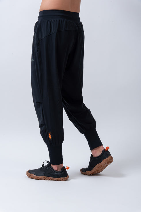 【鬼ストレッチ】 フレキシブルなハイリブジョガーパンツ