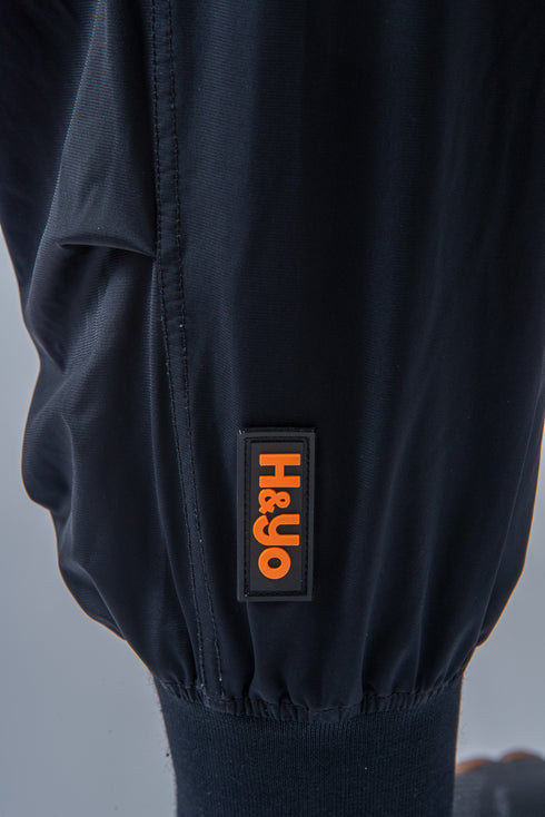 【鬼ストレッチ】 フレキシブルなハイリブジョガーパンツ