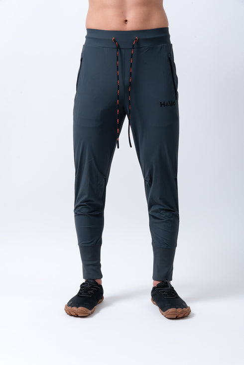 【鬼ストレッチ】 フレキシブルなハイリブジョガーパンツ