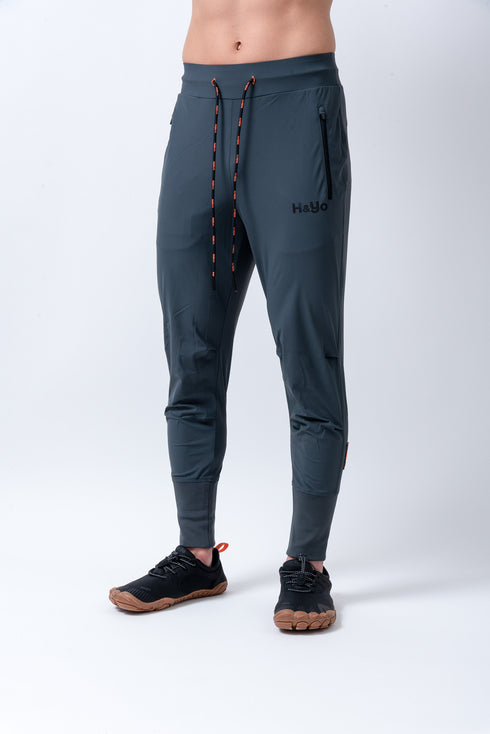 【鬼ストレッチ】 フレキシブルなハイリブジョガーパンツ