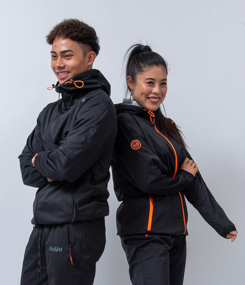 【圧倒的・発汗力】サウナスーツ 有酸素の効率UPに