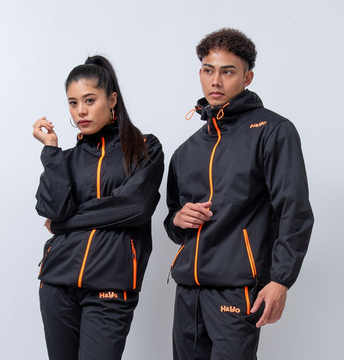 【圧倒的・発汗力】サウナスーツ 有酸素の効率UPに