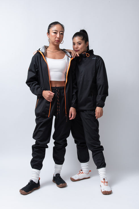 【圧倒的・発汗力】サウナスーツ 有酸素の効率UPに