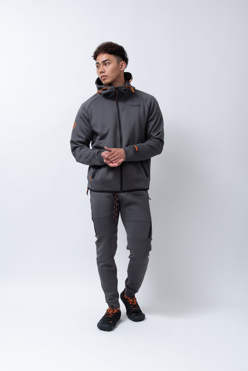 【快適伸縮素材】トレーニング フルジップパーカー アスリートモデル