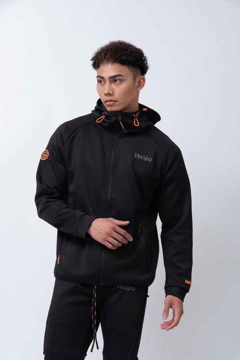 【快適伸縮素材】トレーニング フルジップパーカー アスリートモデル