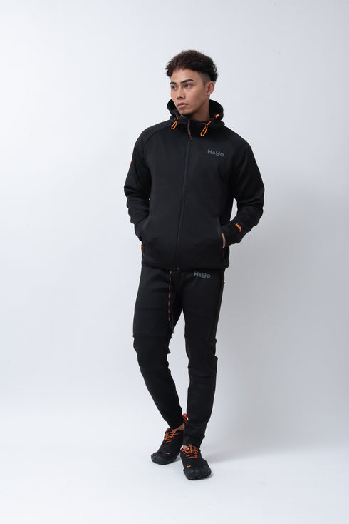 【快適伸縮素材】トレーニング フルジップパーカー アスリートモデル