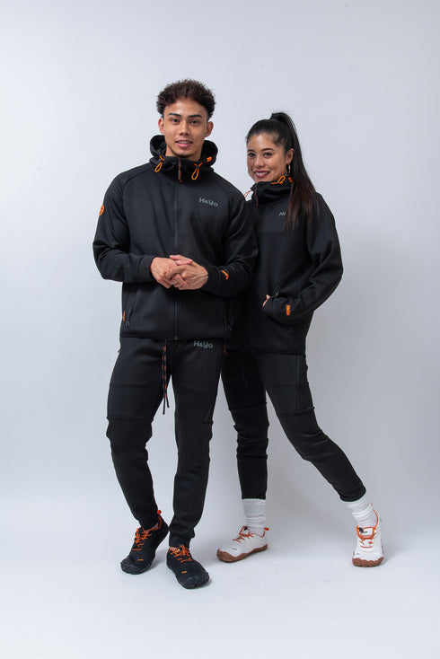 【快適伸縮素材】トレーニング フルジップパーカー アスリートモデル