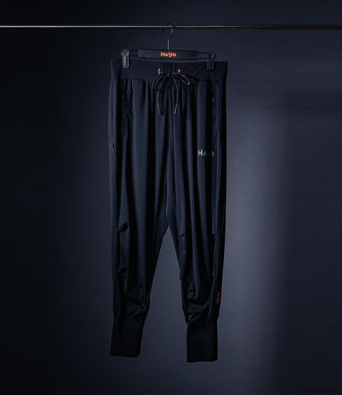 【鬼ストレッチ】 フレキシブルなハイリブジョガーパンツ