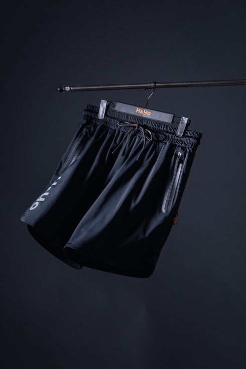 【万能ストレッチ素材】あらゆる動きに対応する ランニング ハーフパンツ