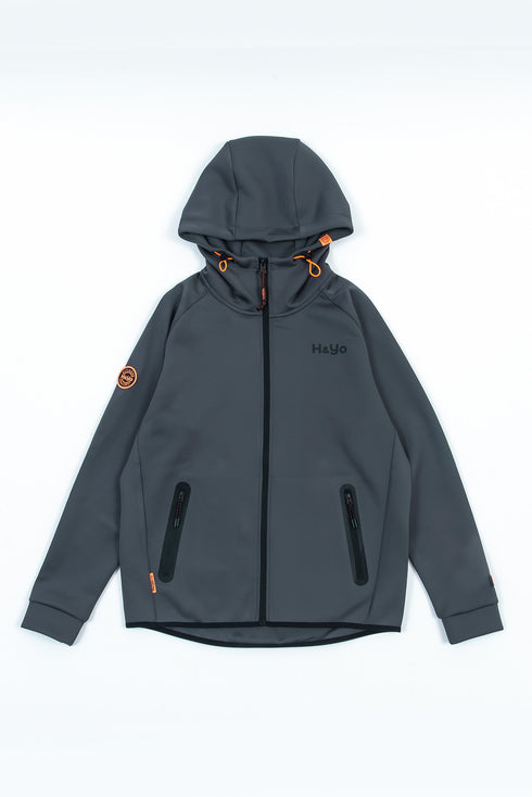 【快適伸縮素材】トレーニング フルジップパーカー アスリートモデル