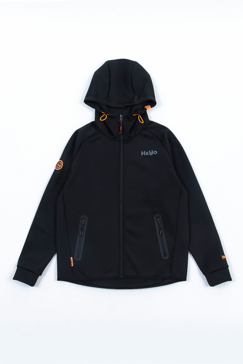 【快適伸縮素材】トレーニング フルジップパーカー アスリートモデル