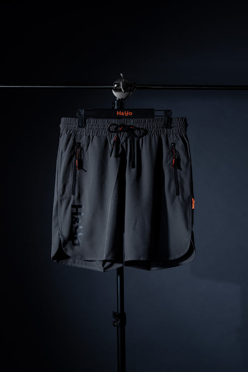 【万能ストレッチ素材】あらゆる動きに対応する ランニング ハーフパンツ