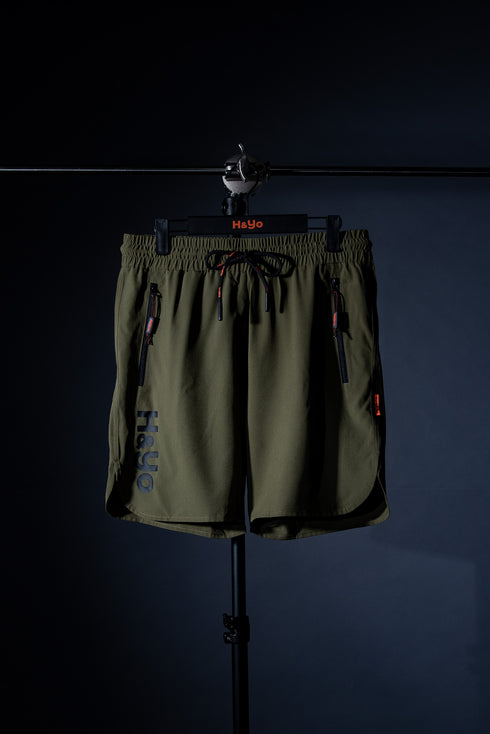 【万能ストレッチ素材】あらゆる動きに対応する ランニング ハーフパンツ